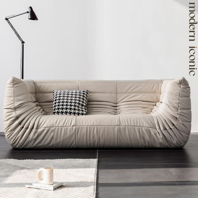 Low to the ground. High on comfort.
The Togo-style sofa is a masterclass in soft geometry—crafted for lounging, sinking, and staying. With its signature ruched upholstery and ergonomic foam structure, it delivers the ultimate in relaxed, design-led living.⁠
⠀
Explore more at modern-iconic.co.uk

#ModernIconic #TogoSofa #MidCenturyModern #LoungeGoals #DesignLovers #SculpturalSeating #InteriorInspo #ModularLiving #InteriorDesign #InteriorDesignInspiration