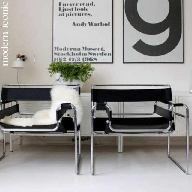Originally created in 1925 by Marcel Breuer, the Wassily Chair redefined what modern furniture could be—radical, refined, and impossibly light.

Our inspired version stays true to the Bauhaus ethos: a tubular steel frame paired with tensioned Italian leather or cowhide straps. Ergonomic, sculptural, and endlessly stylish, it’s a masterclass in visual simplicity and everyday comfort.

Form. Function. Forever iconic.

#ModernIconic #WassilyChair #MarcelBreuer #BauhausDesign #MidCenturyModern #DesignClassic #MinimalistLiving